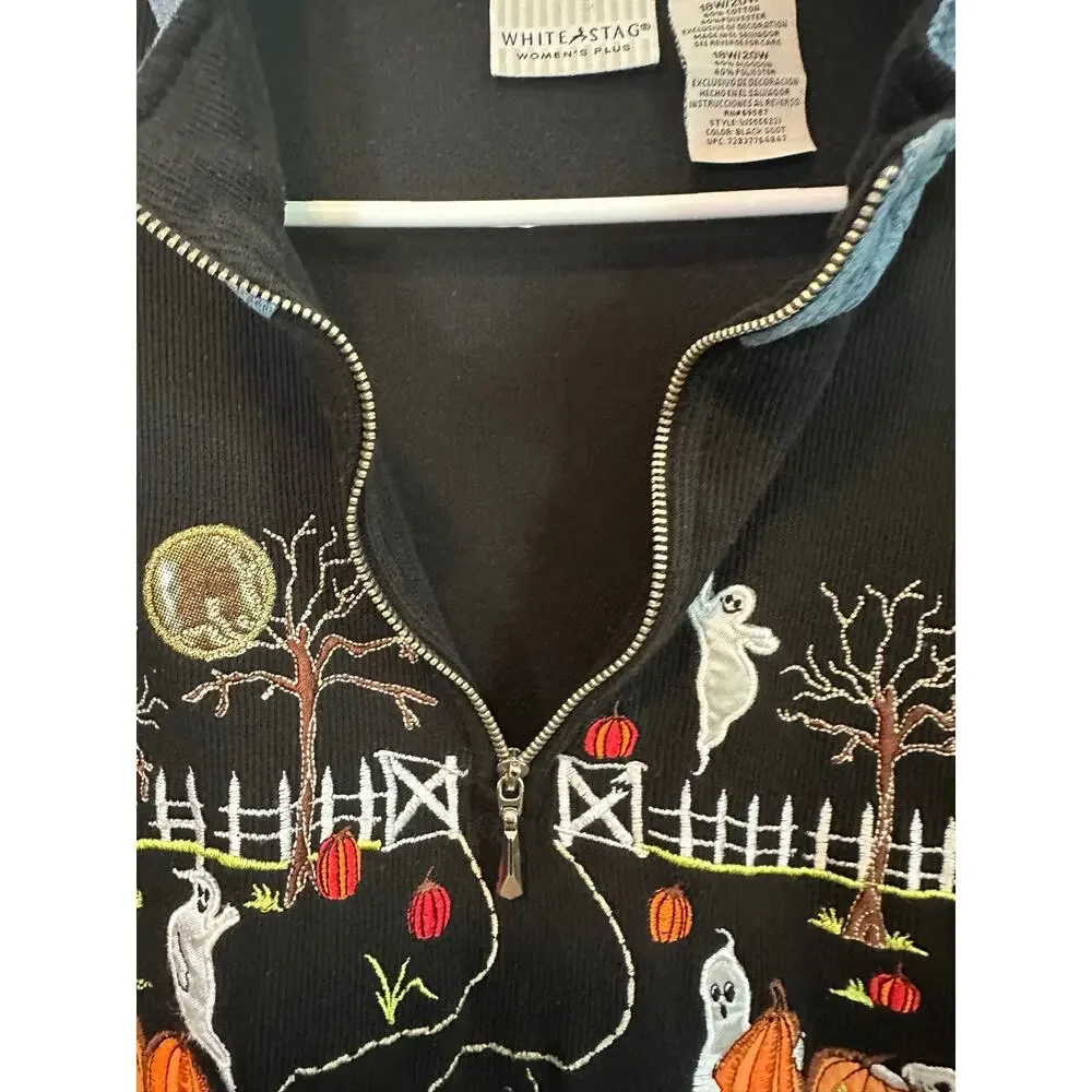 White Stag black pullover